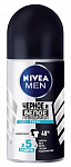 NIVEA MEN Дезодорант роликовый Невидимый для черного и белого Fresh 50мл